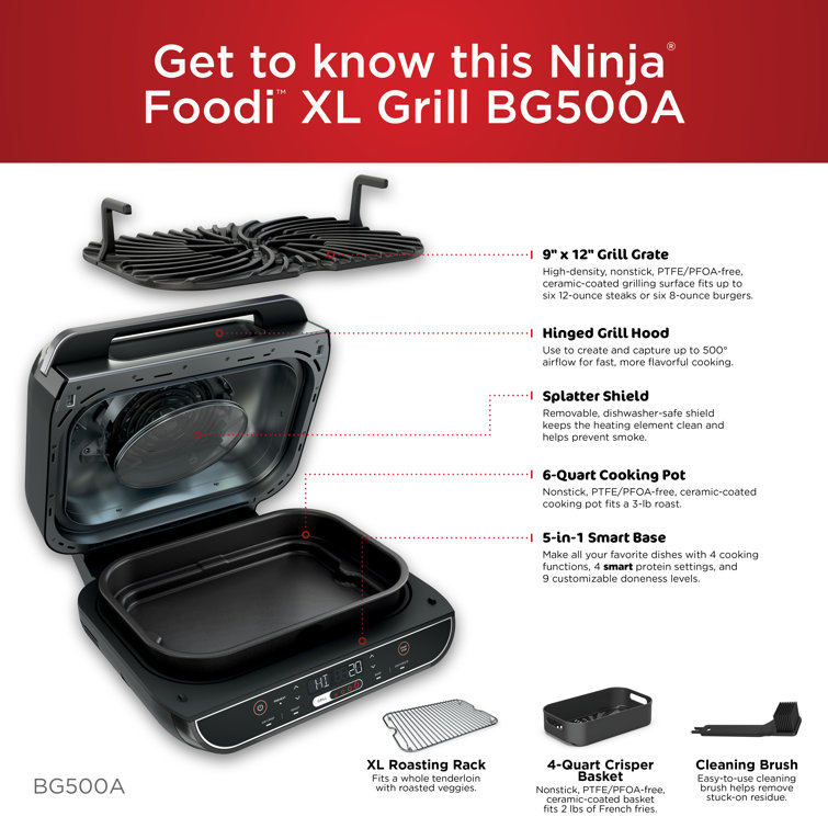 How to use ninja online foodi smart xl grill